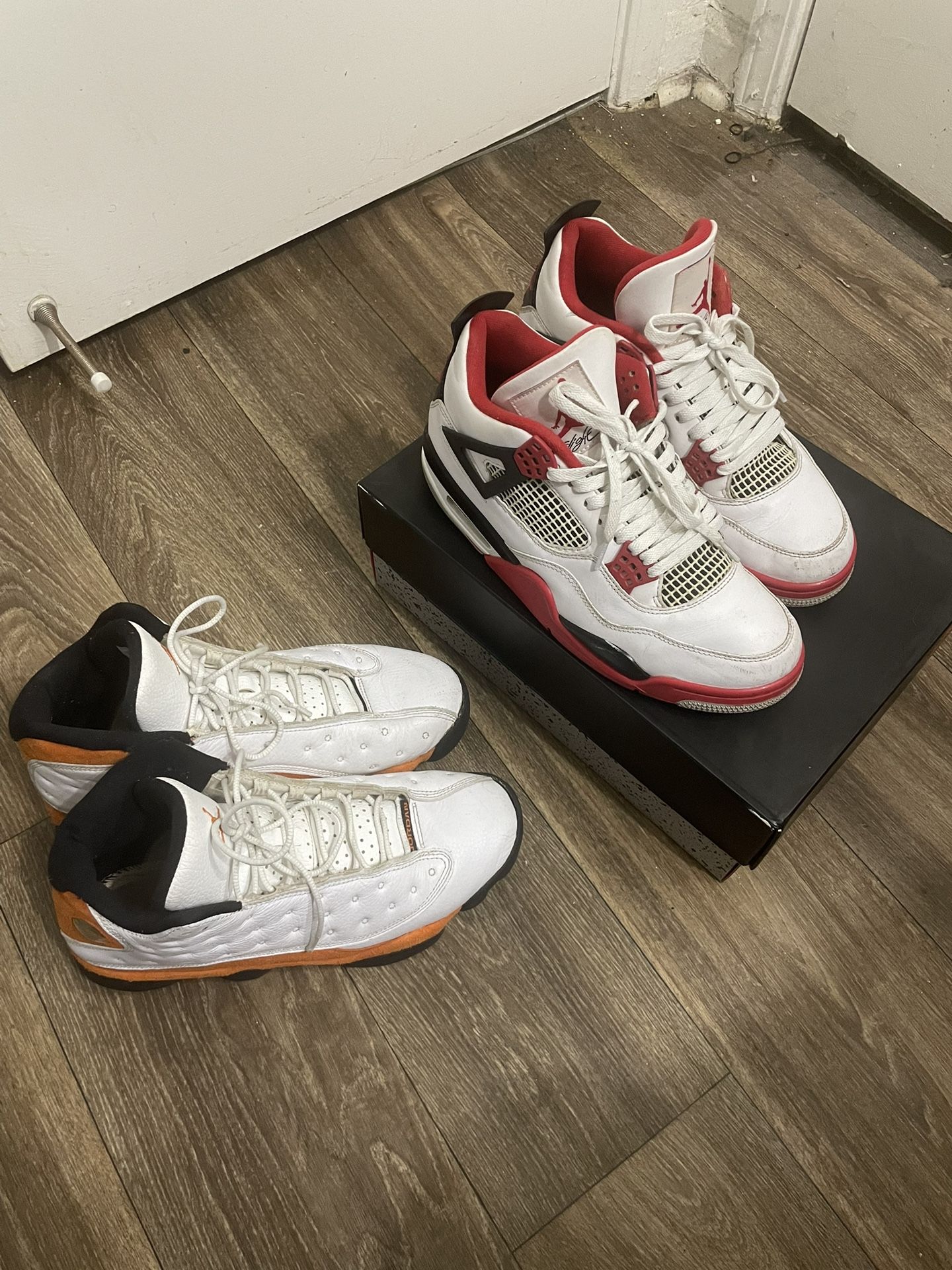 Jordan 4 ‘Fire Red’ & Jordan 13 ‘Starfish’
