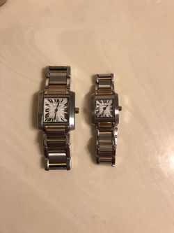 His and hers Cartier