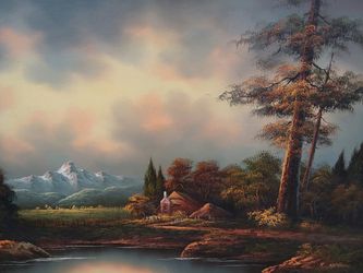 Art on Canvas Picture by a Famous Artist