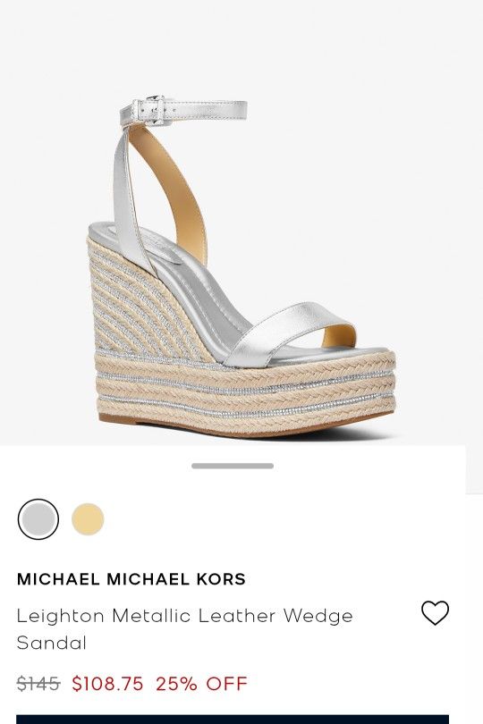 Michael Kors Wedges New  $60