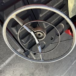 1957 Chevy steering wheel