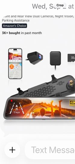 Back up   mirror Dash Cam