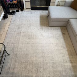 West Elm Wool Blend Designer Rug 8x10