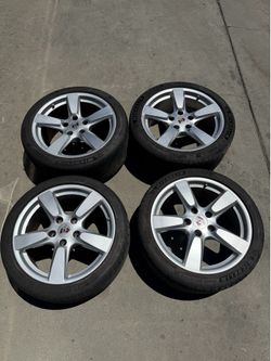 2014 Porsche Cayman OEM 19” Staggered Set Wheels Rims & Tires