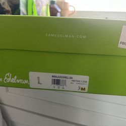 Sam Edelman leather riding boots  Beige Size 7