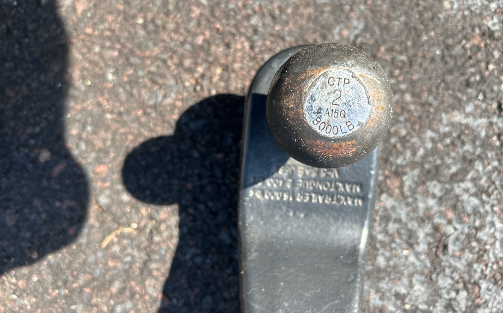 Trailer hitch Used on Chevy. Silverado. Solid steel not hollow