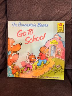 New The Berenstain Bears Go To School Book