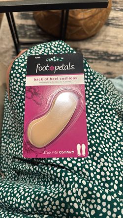 NIB Foot Petals - Back of Heel Cushions