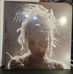 Miley Cyrus - Something Beautiful Sea Blue Vinyl SIGNED