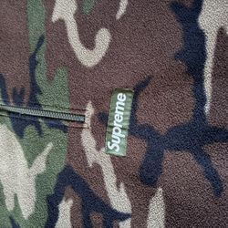 Supreme Polartec Facemask Half Zip Pullover  