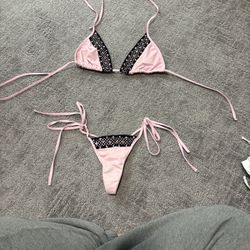 Custom Dancewear Baby Pink Bikini