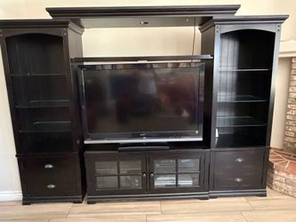 Entertainment center/bookshelf