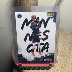 Panini Instant My City Minnesota Timberwolves Anthony Edwards Rookie Card 