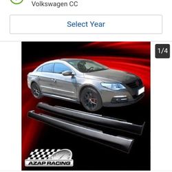 Brand new side skirts for Volkswagen CC