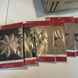 Holiday stars decorations, 