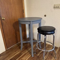 Matching Pair Of Bistro Tables