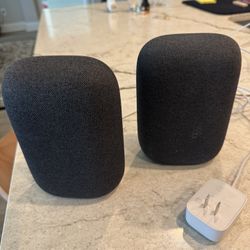 Google Audio Bluetooth Speakers (pair)