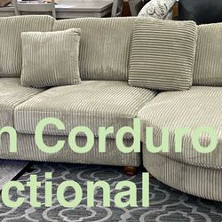 Xtra Large Sectional Set (Finance & Delivery)