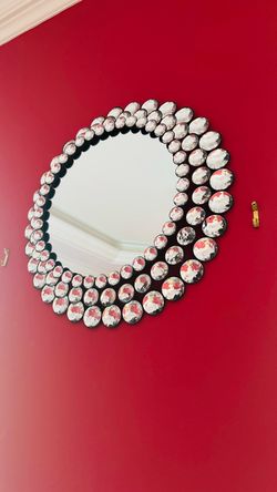 Round Wall Mount Mirror