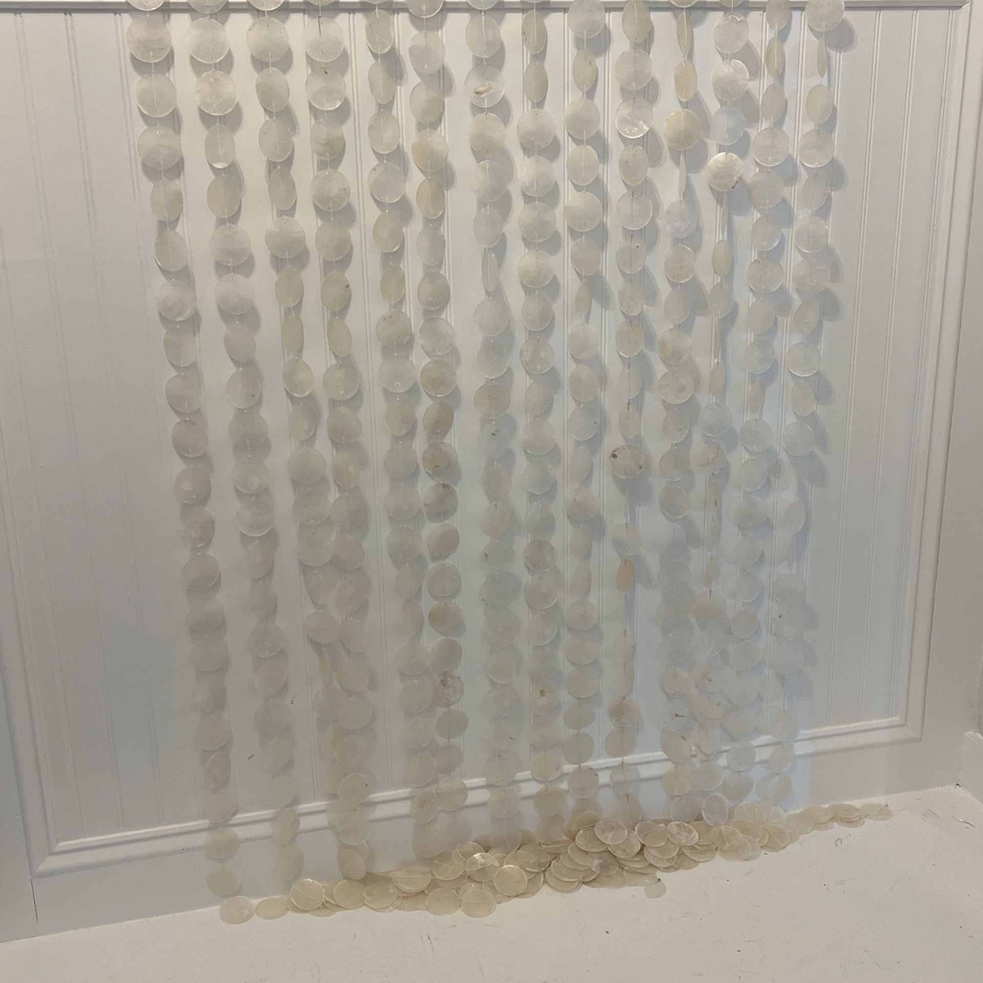 64” Fish Scales Curtain
