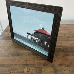 Ocean Beach Ruby’s Pier Frame Photograph (23.5” x 19.5”) 