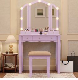 Purple Vanity for Girl