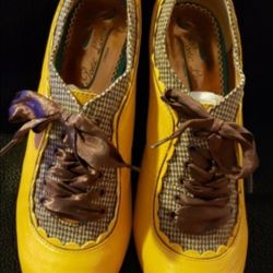 Poetic License "BACKLASH" Leather & Wood Heels EUR 40.5