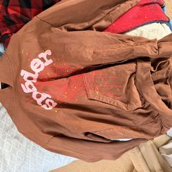Spider Hoodie Brown Size L