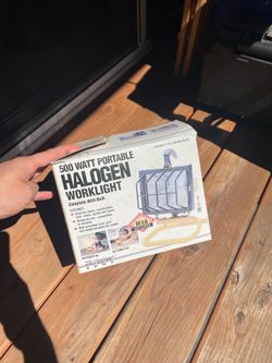 500 watt halogen work light