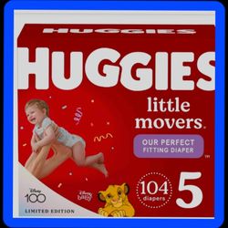 Size 5 Diapers 2 Boxes 50$