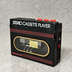 Stereo Cassette Player- Newsweek
