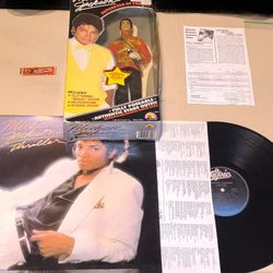 Rare Era Michael Jackson Album With Action Figure