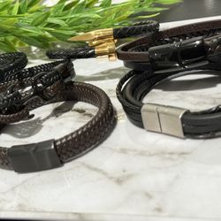 Leather Bracelets 