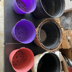 6- Flower Pots