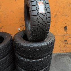 275/65R18 Nitto Ridge Grappler High Tread Full Set of 4 Tires