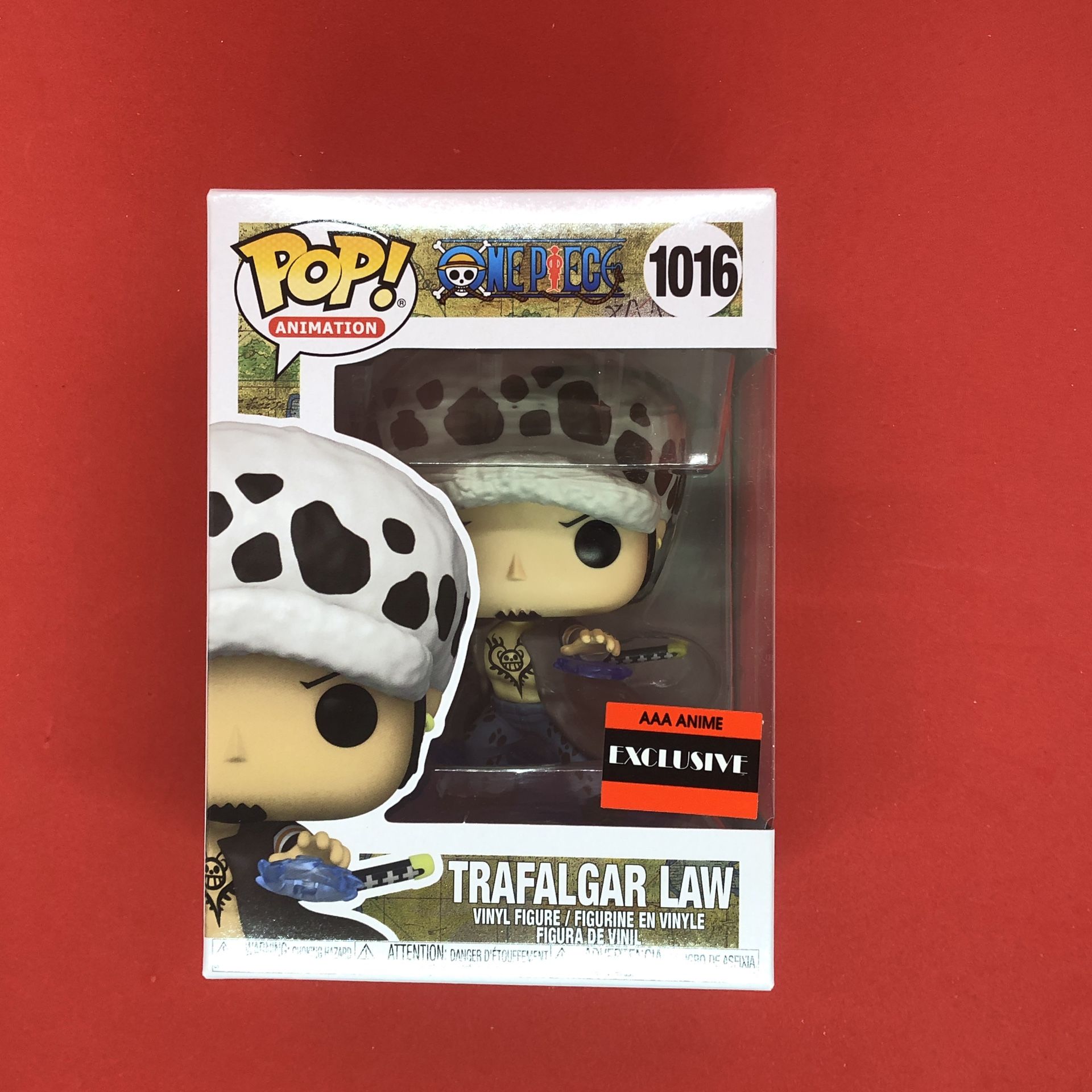 Funko Pop! Animation: One Piece - Trafalgar Law #1016 AAA Anime Exclusive