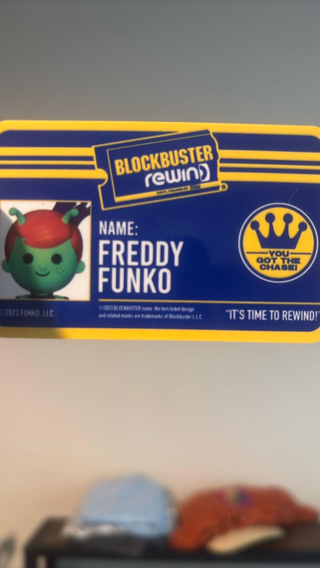 FUNKO-CHASE Purple Alien FREDDY FUNKO-2023 Summer Convention Limited Edition ((Fun In Space) Blockbuster Rewind))PLUS Forrest Gump As Well