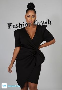 Sophisticated Black Dress❤️❤️❤️💄🥰🔥