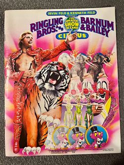 Ringling Bros. and Barnum & Bailey Circus 113th Edition program