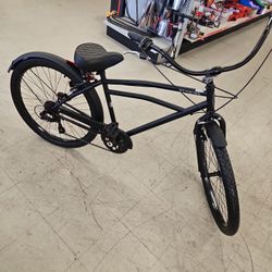 Schwinn inch beach cruiser map black.