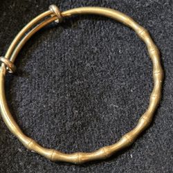 vintage solid copper bangle