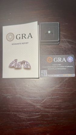 VVS1 Moissanite Engagement/Promise Ring