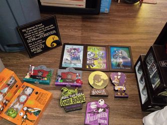 Nightmare Before Christmas Collectibles Lot
