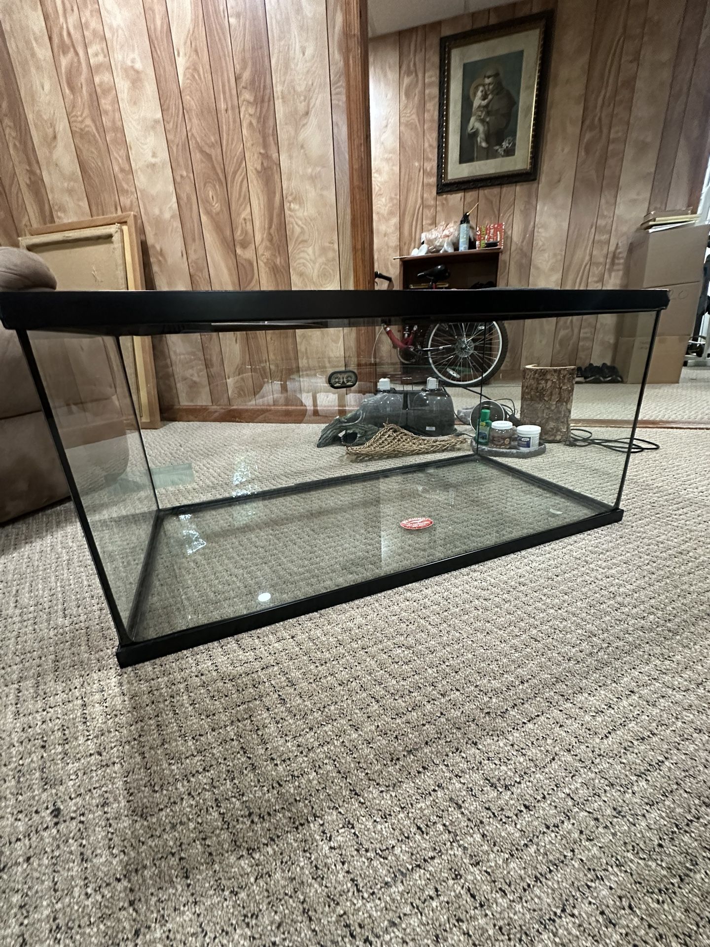 For Sale: 50-Gallon Bearded Dragon/Reptile Tank Setup