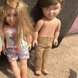my life and our generation dolls 