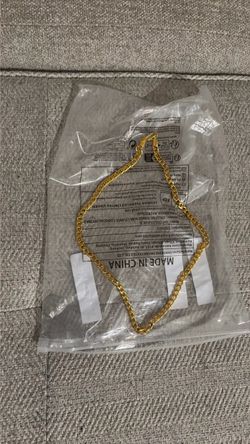 22k Indian Gold-Tone Chain Necklace