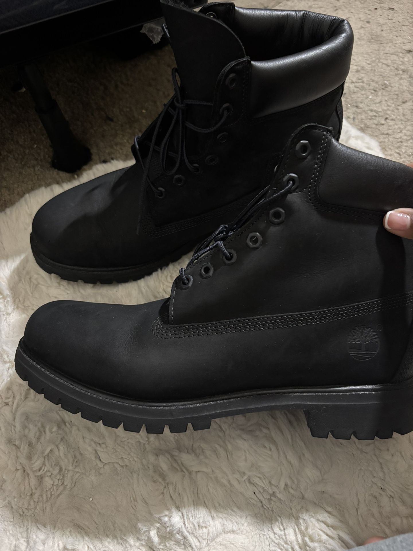Black Timberland Boots