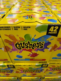 Gushers Fruit Snacks Variety Pack 42 Pouches