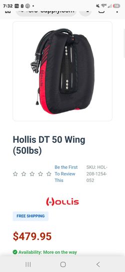 Hollis dt50 wing