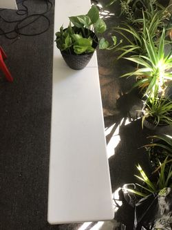 Folding Six Foot  X 12 Inch Wide Table.